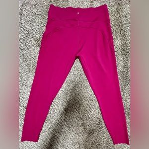 Peloton Magenta Leggings